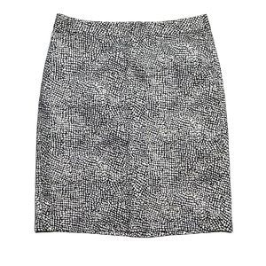 Banana Republic 10 printed pencil Skirt
